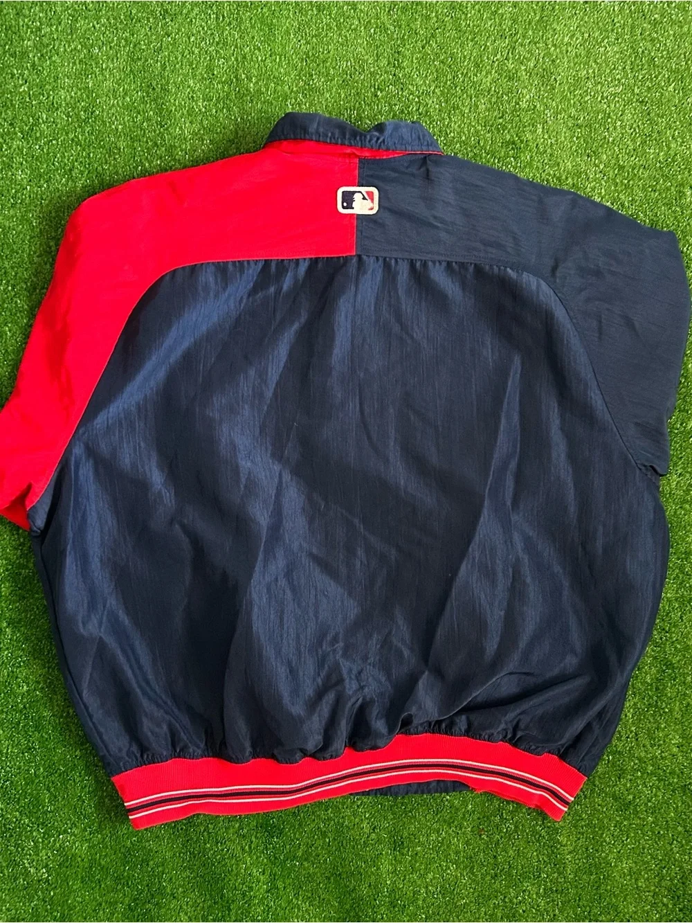 Diamond Supply Co. Navy & Red 'Indians' Varsity Bomber Jacket